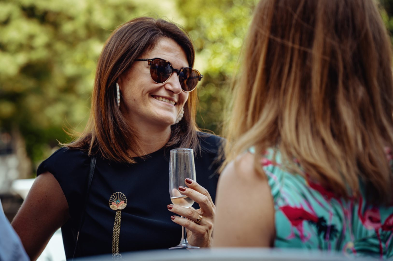 reportage photo lors du cocktail d'un mariage au domaine du Chalonge