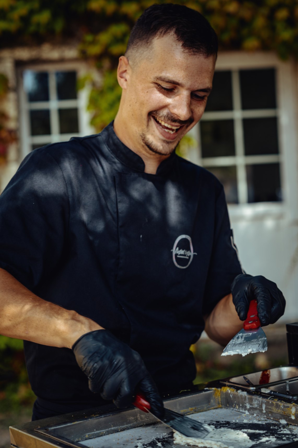 atelier glace lors d'un cockatil de mariage