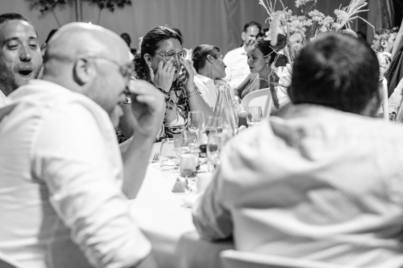 Photo du Dîner de la soirée de mariage au domaine du Chalonge