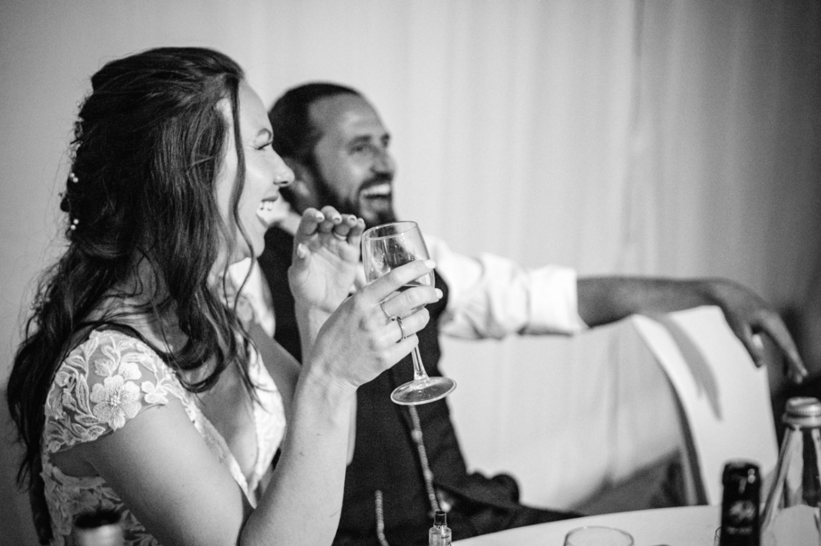 Photo du Dîner de la soirée de mariage au domaine du Chalonge